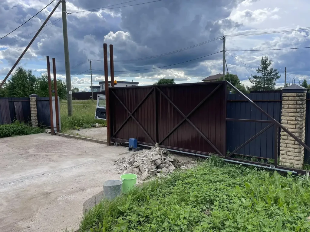 откатные ворота KharitonMetall